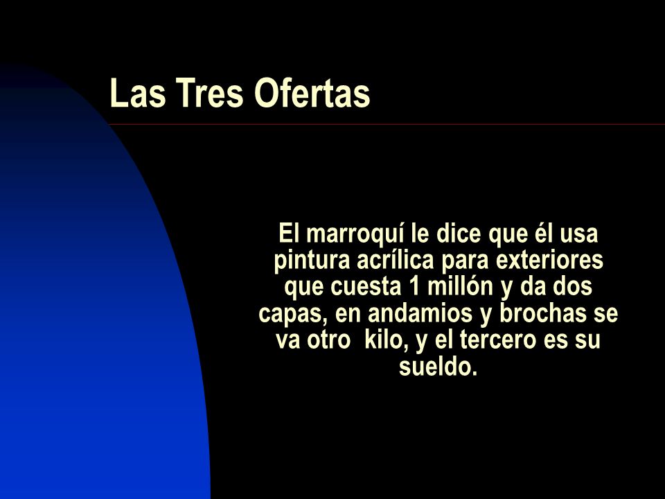 Las Tres Ofertas