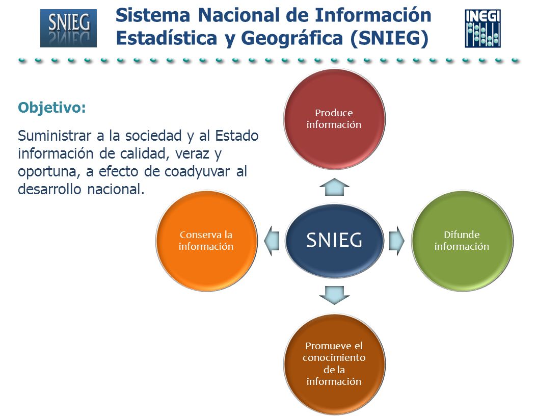 SNIEG Sistema Nacional de Información Estadística y Geográfica (SNIEG)