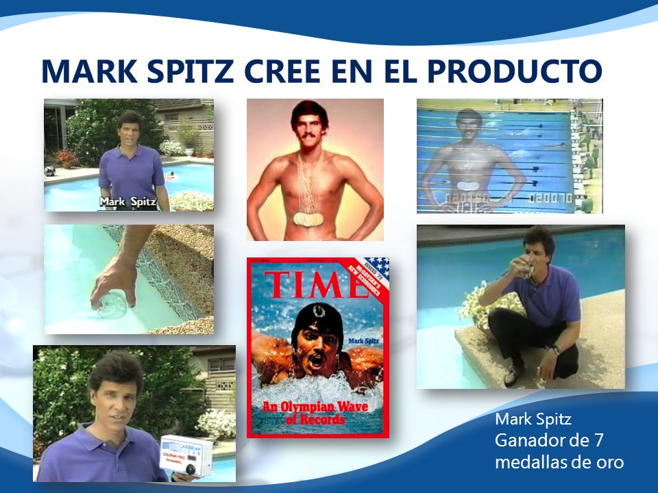 MARK SPITZ CREE EN EL PRODUCTO