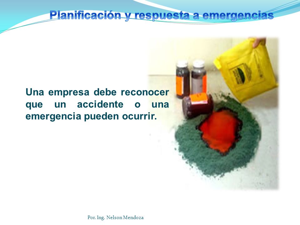Planificación y respuesta a emergencias