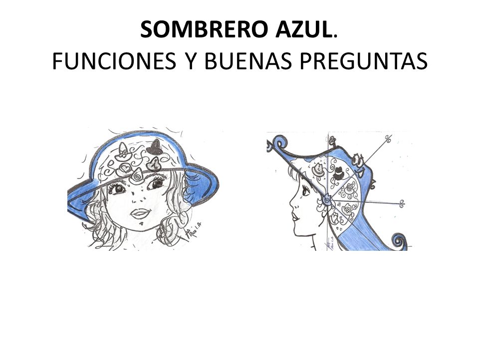 SOMBRERO AZUL. FUNCIONES Y BUENAS PREGUNTAS