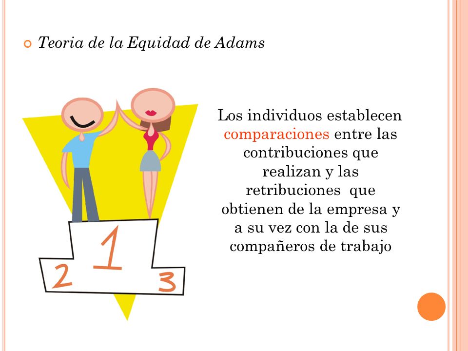 Teoria de la Equidad de Adams