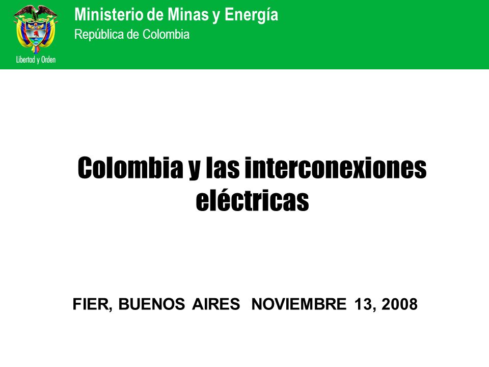 Colombia y las interconexiones eléctricas