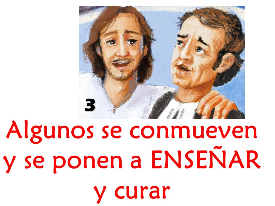 Algunos se conmueven y se ponen a ENSEÑAR y curar