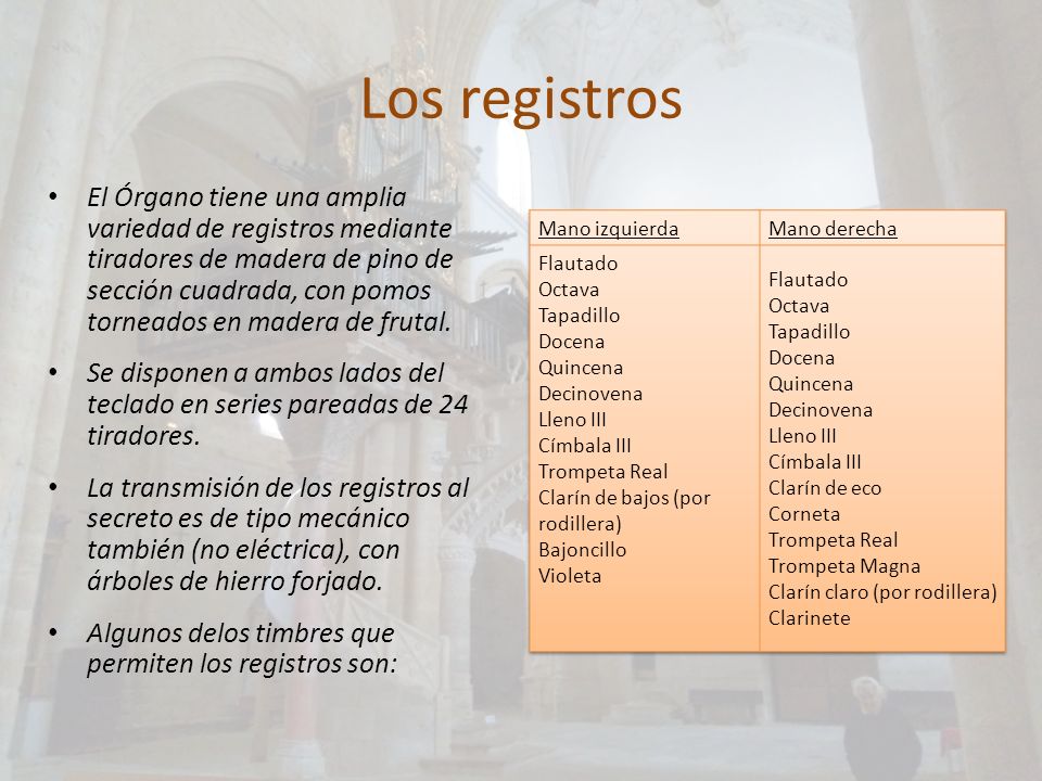 Los registros