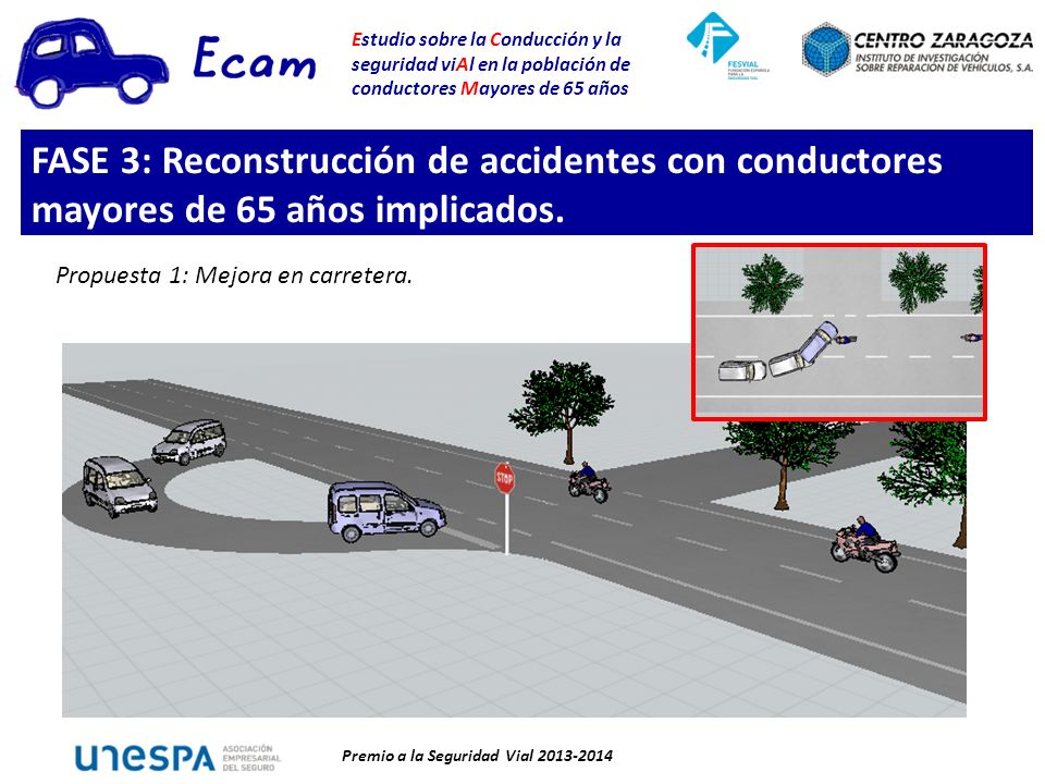 FASE 3: Reconstrucción de accidentes con conductores mayores de 65 años implicados.