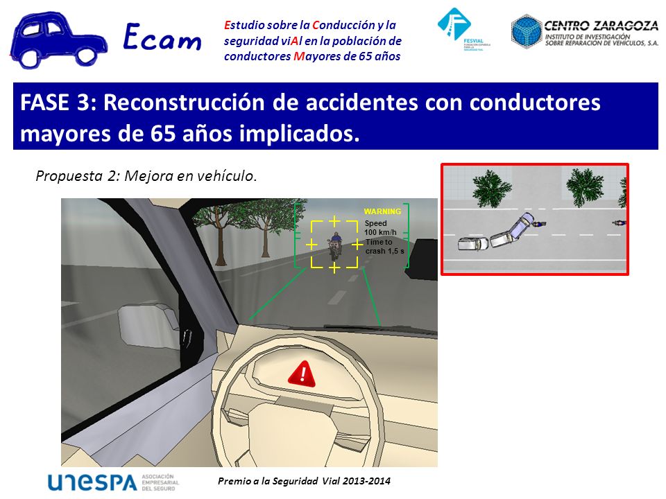 FASE 3: Reconstrucción de accidentes con conductores mayores de 65 años implicados.