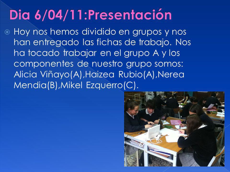 Dia 6/04/11:Presentación