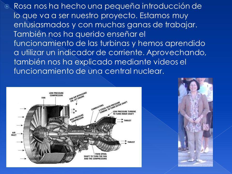 Rosa nos ha hecho una pequeña introducción de lo que va a ser nuestro proyecto.
