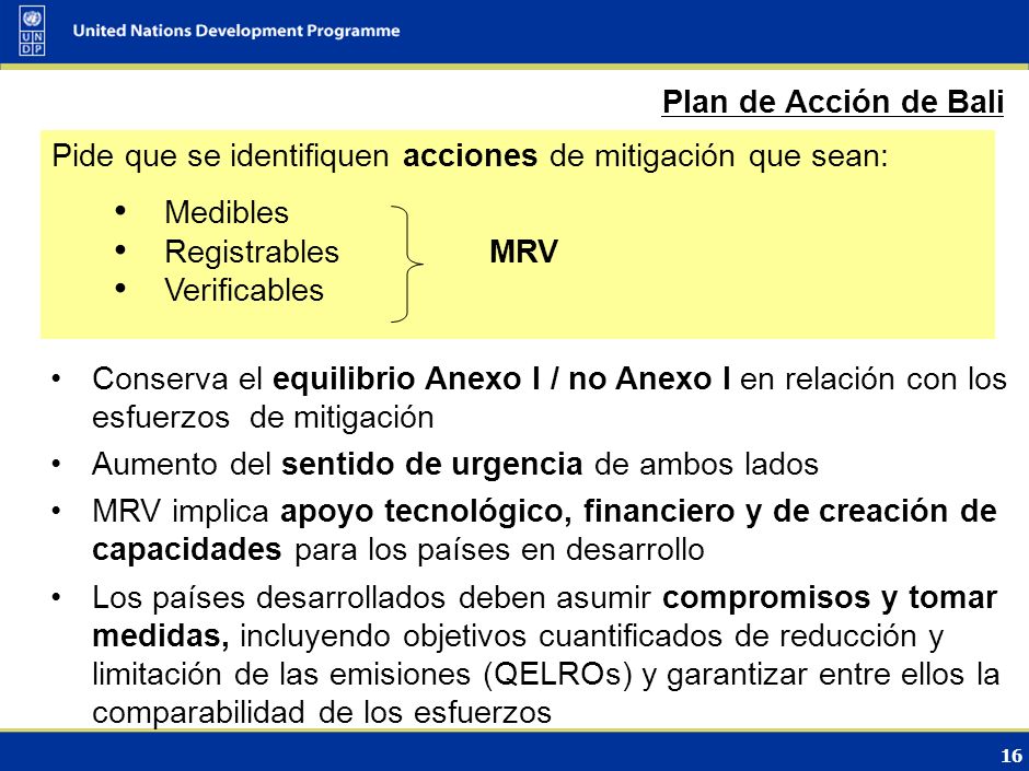 Pide que se identifiquen acciones de mitigación que sean: Medibles