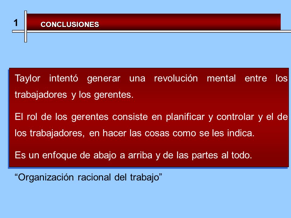 Es un enfoque de abajo a arriba y de las partes al todo.