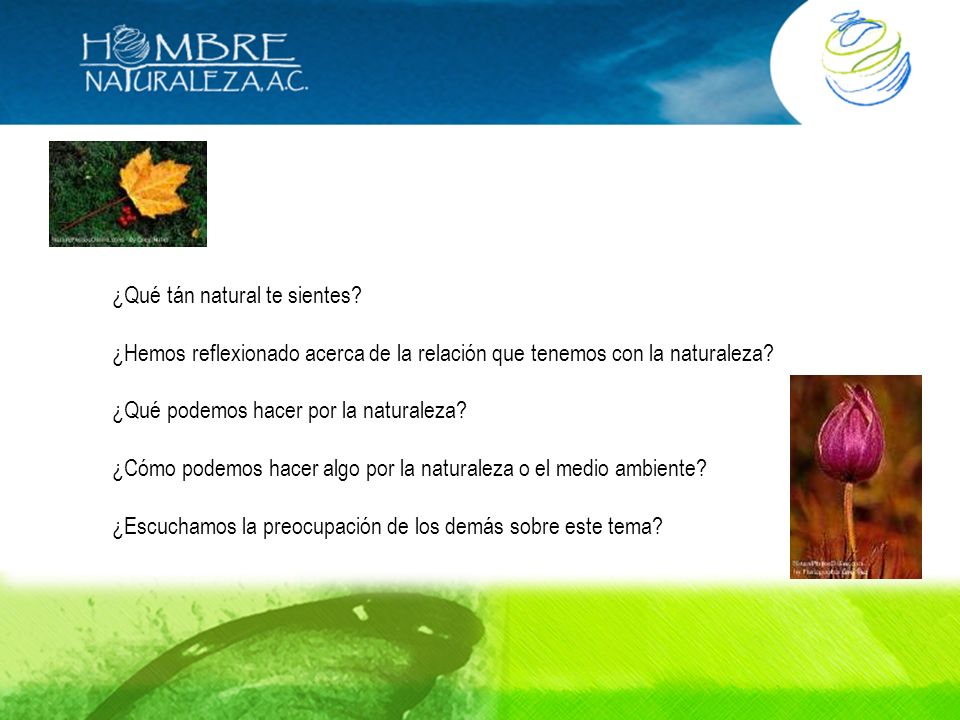 ¿Qué tán natural te sientes