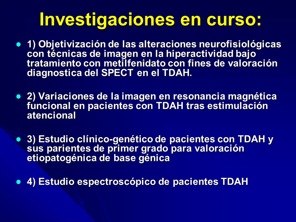 Investigaciones en curso:
