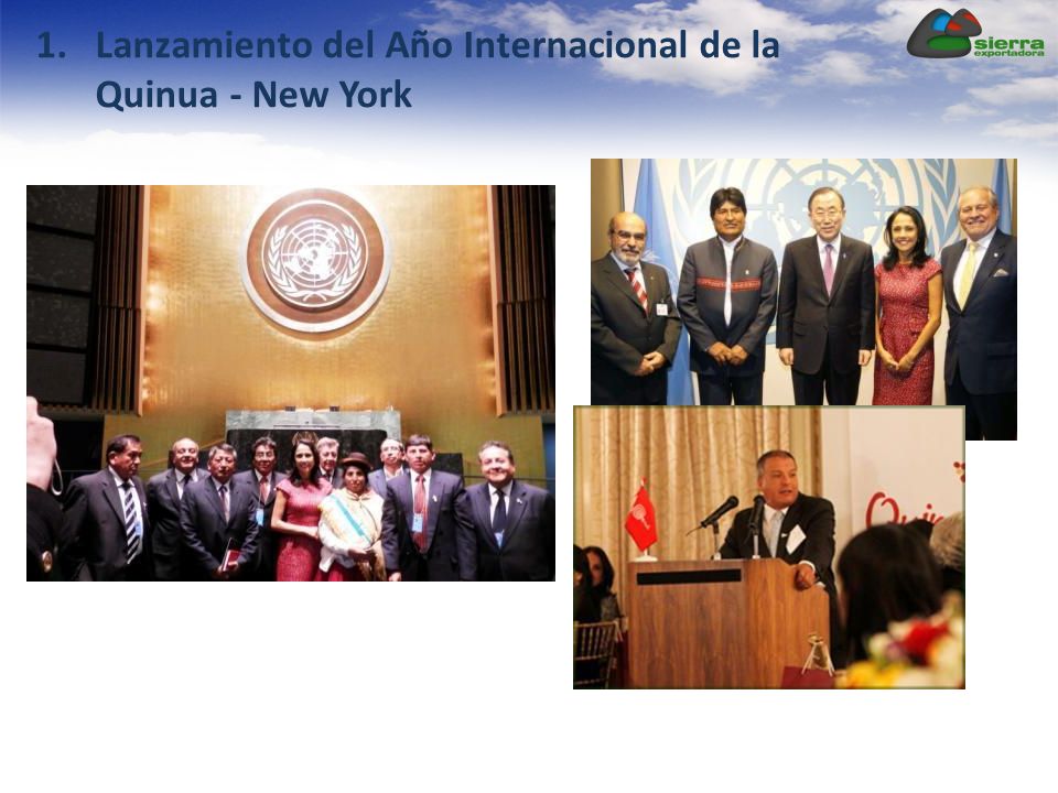 Lanzamiento del Año Internacional de la Quinua - New York