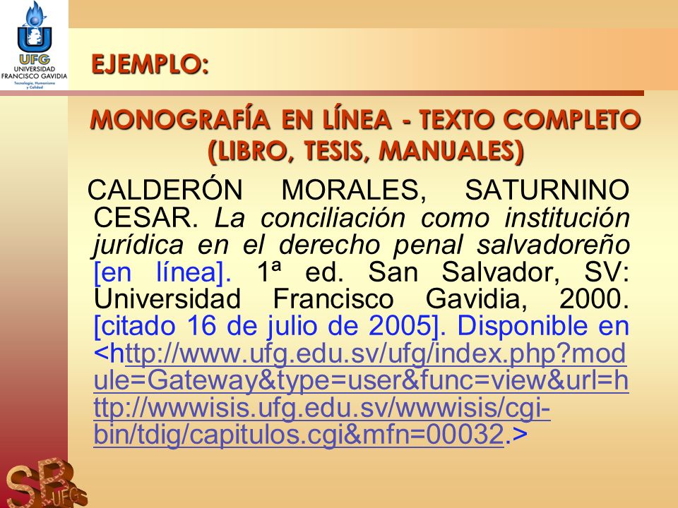 MONOGRAFÍA EN LÍNEA - TEXTO COMPLETO (LIBRO, TESIS, MANUALES)