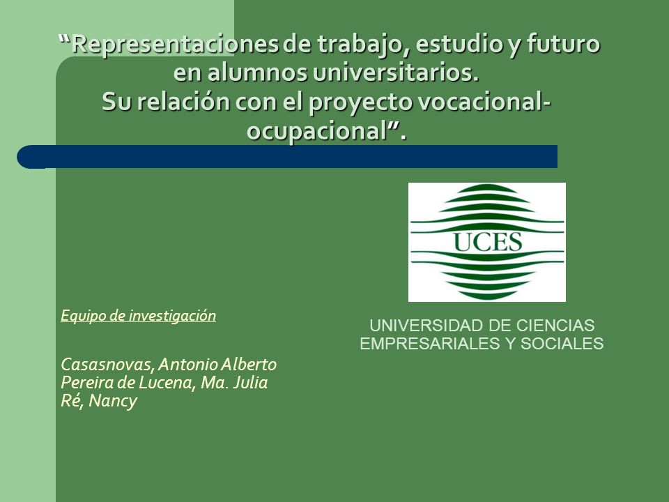 UNIVERSIDAD DE CIENCIAS EMPRESARIALES Y SOCIALES