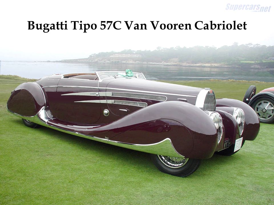 Bugatti Tipo 57C Van Vooren Cabriolet