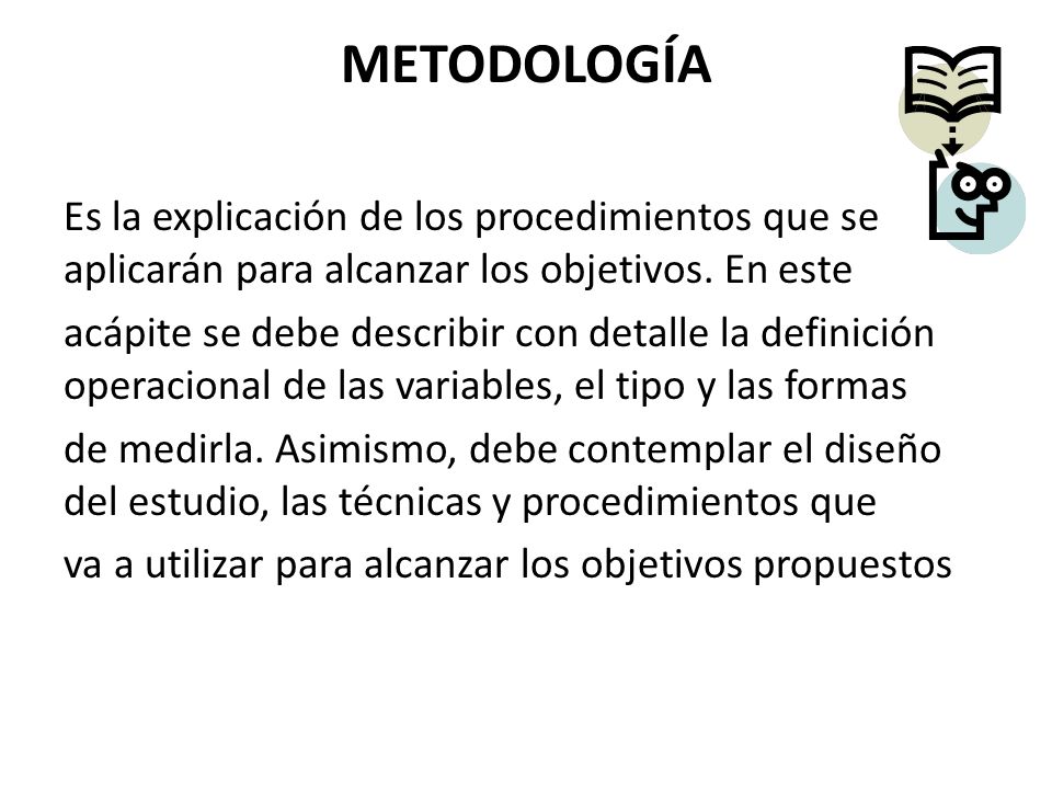 METODOLOGÍA