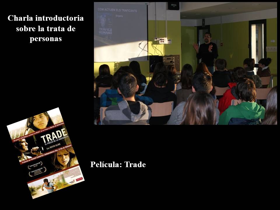 Charla introductoria sobre la trata de personas