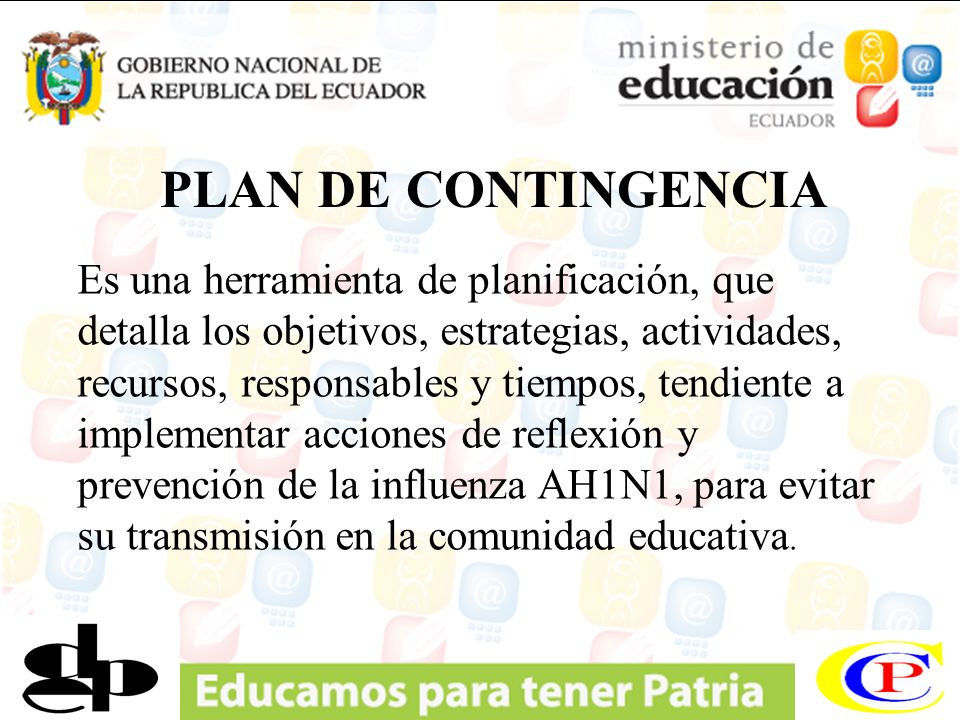 PLAN DE CONTINGENCIA