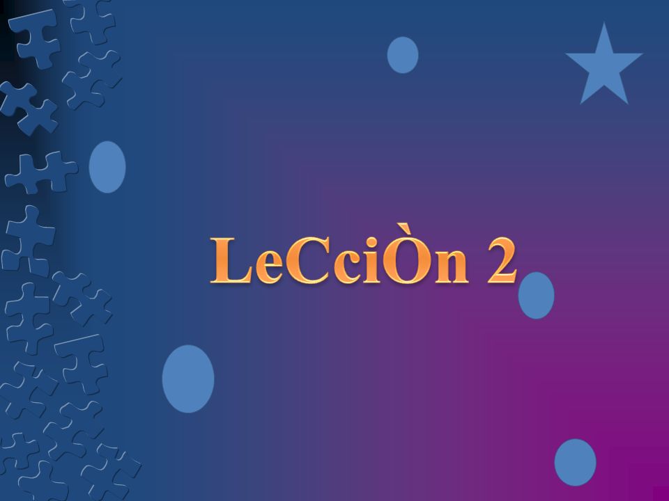 LeCciÒn 2
