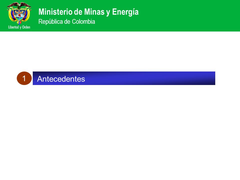 1 Antecedentes Balance de las reformas sector eléctrico