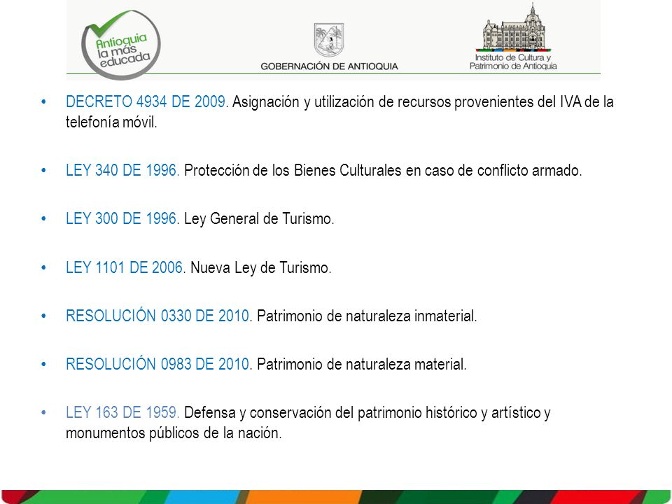 DECRETO 4934 DE Asignación y utilización de recursos provenientes del IVA de la telefonía móvil.