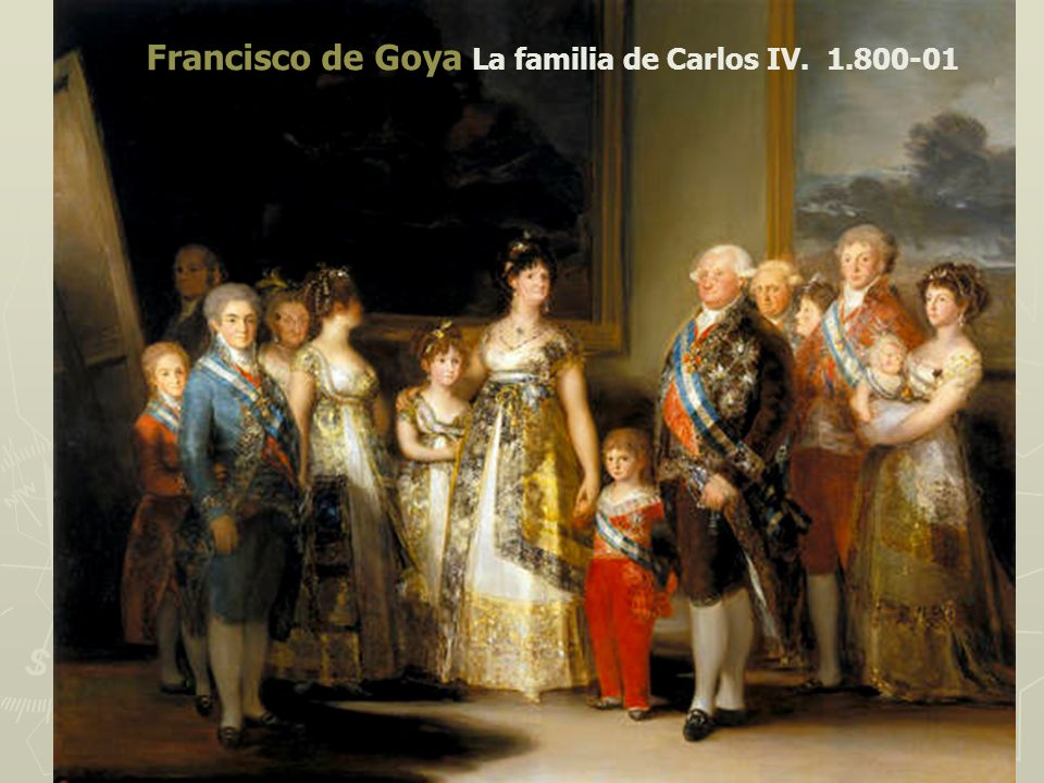 Francisco de Goya La familia de Carlos IV