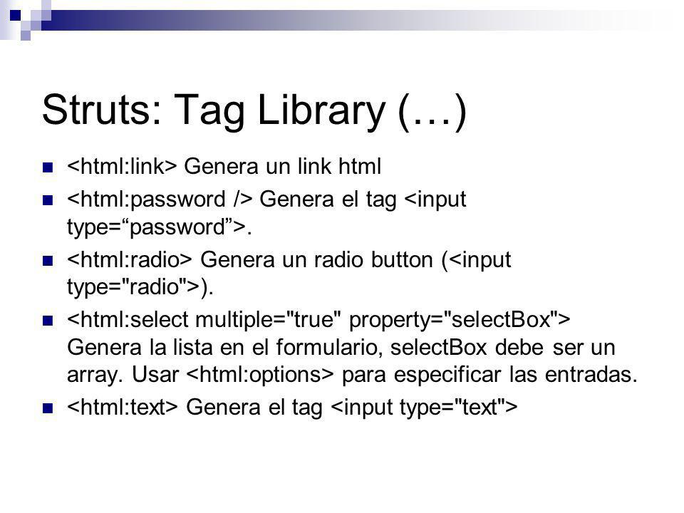 Struts: Tag Library (…)