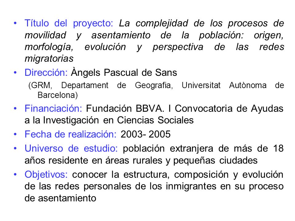 Dirección: Àngels Pascual de Sans