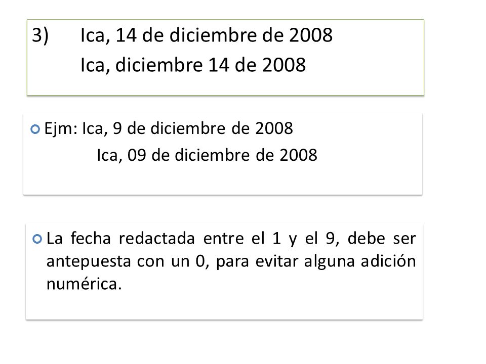 3) Ica, 14 de diciembre de 2008 Ica, diciembre 14 de 2008