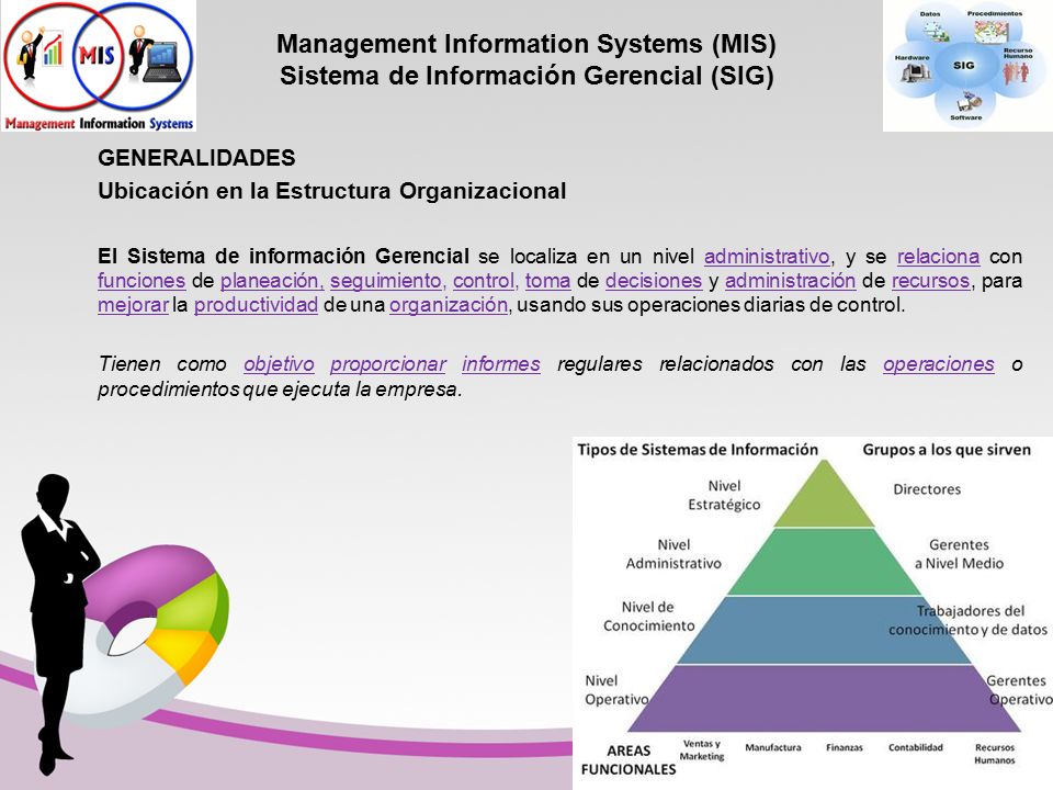 Management Information Systems (MIS) Sistema de Información Gerencial (SIG)