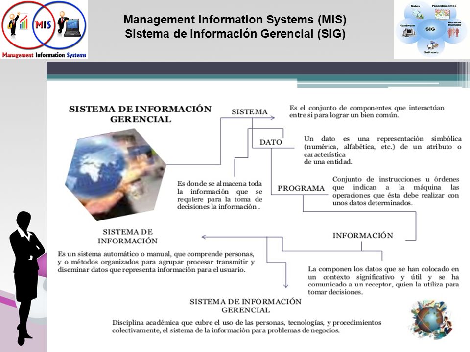 Management Information Systems (MIS) Sistema de Información Gerencial (SIG)