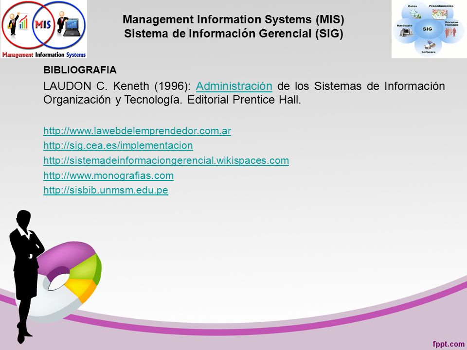Management Information Systems (MIS) Sistema de Información Gerencial (SIG)