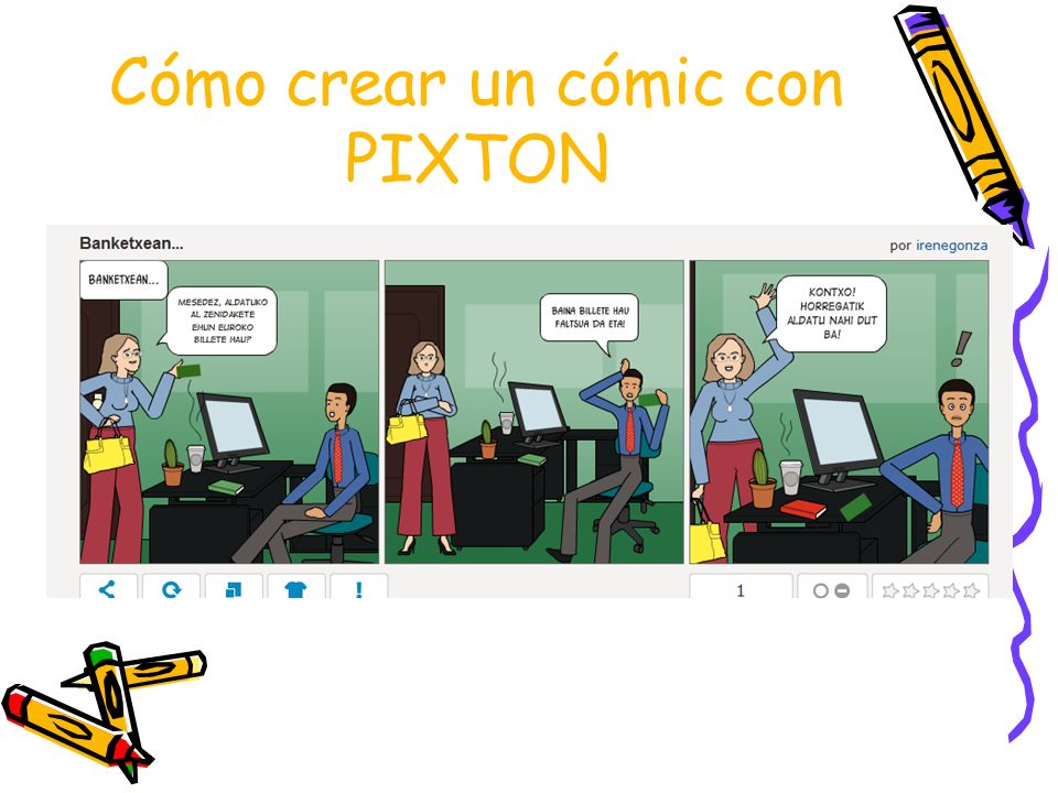 Cómo crear un cómic con PIXTON