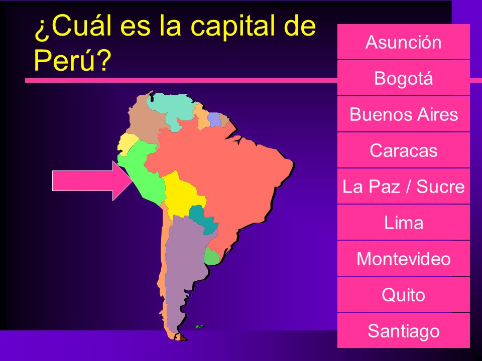 ¿Cuál es la capital de Perú