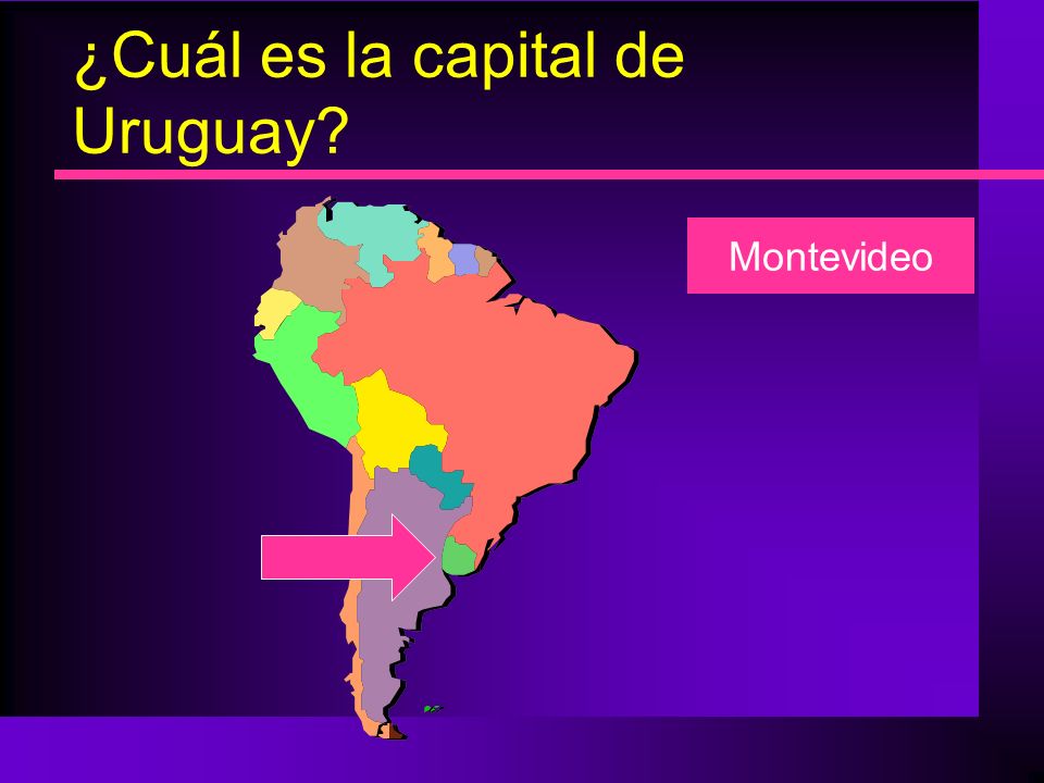 ¿Cuál es la capital de Uruguay