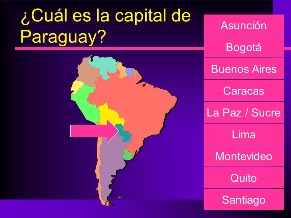 ¿Cuál es la capital de Paraguay
