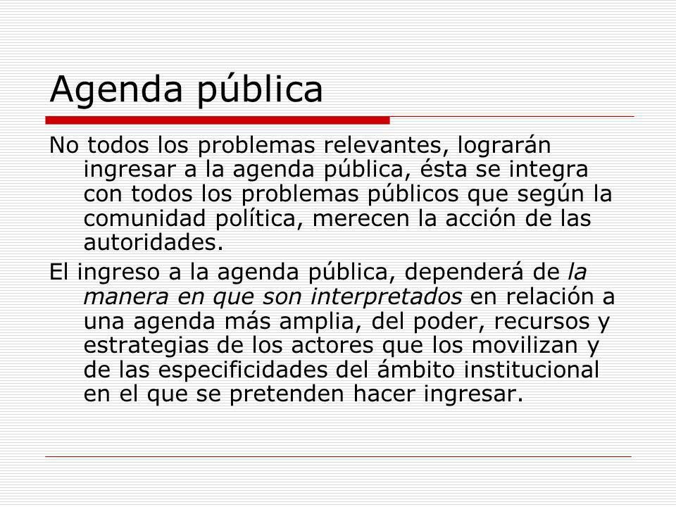 Agenda pública