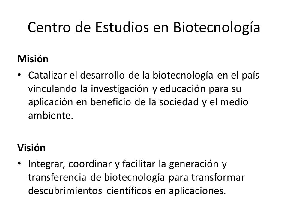 Centro de Estudios en Biotecnología