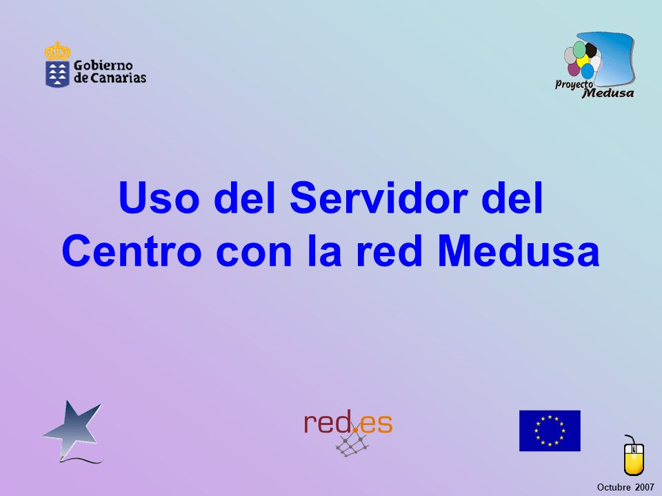Uso del Servidor del Centro con la red Medusa