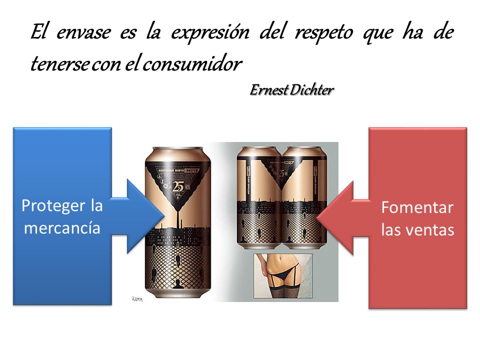 El envase es la expresión del respeto que ha de tenerse con el consumidor