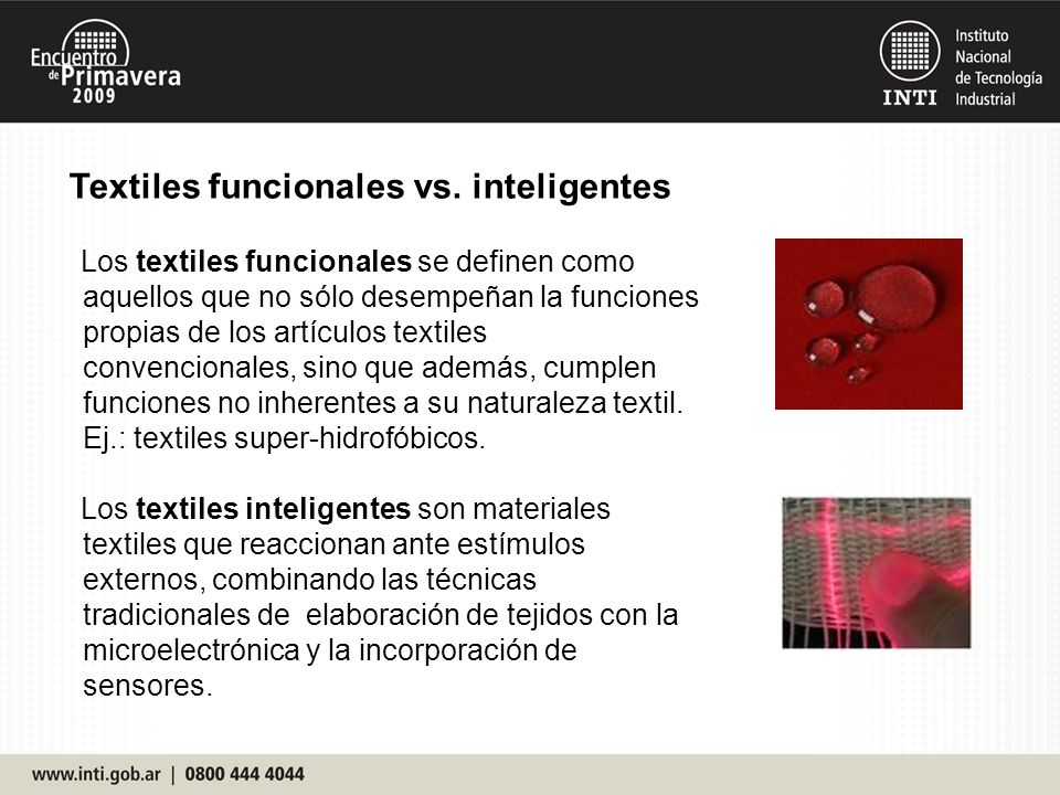 Textiles funcionales vs. inteligentes