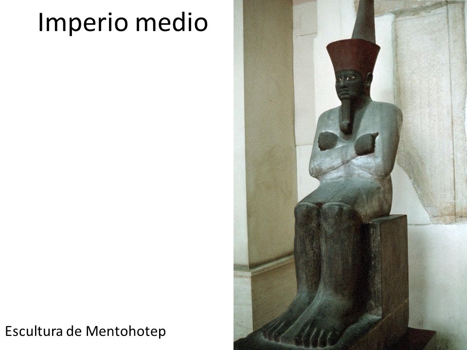 Imperio medio Escultura de Mentohotep