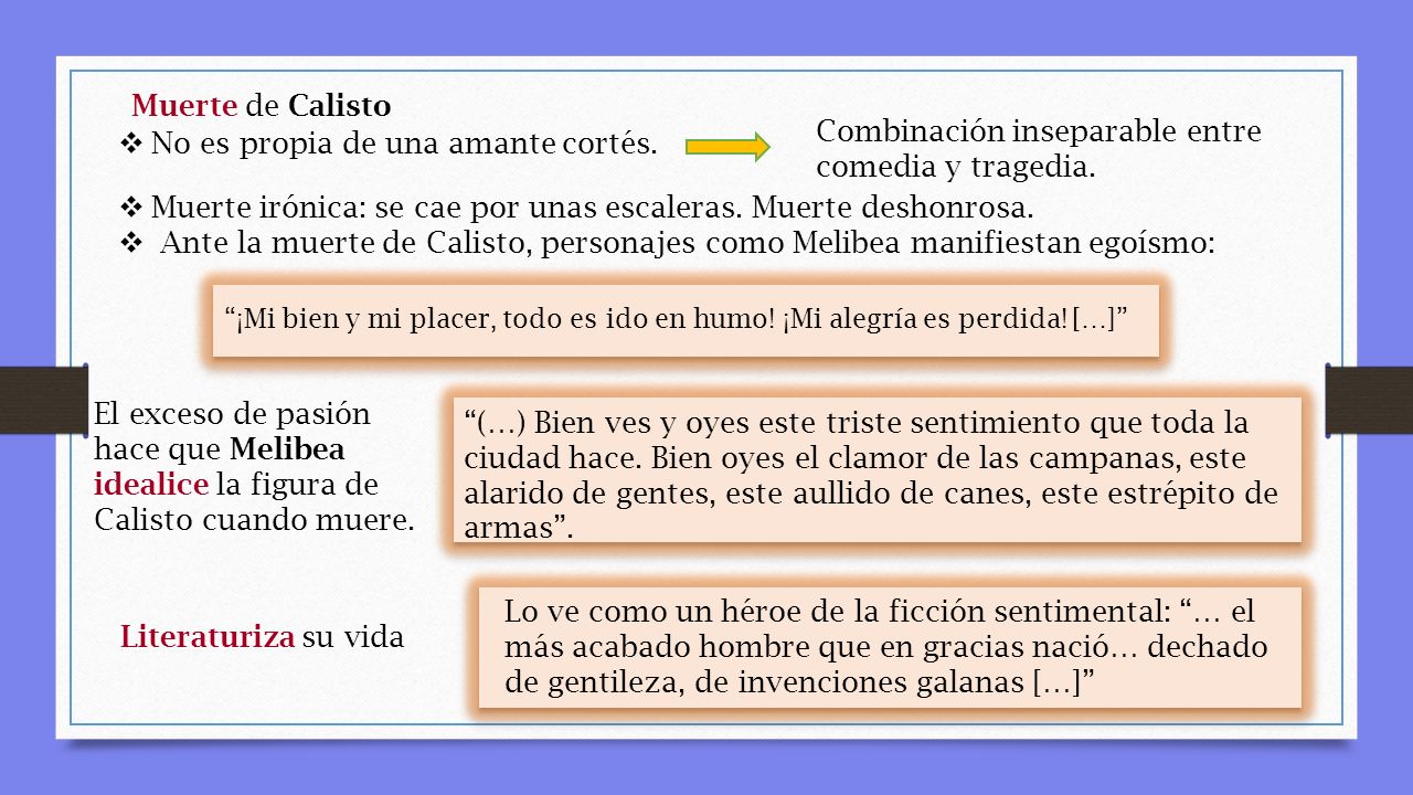 No es propia de una amante cortés.