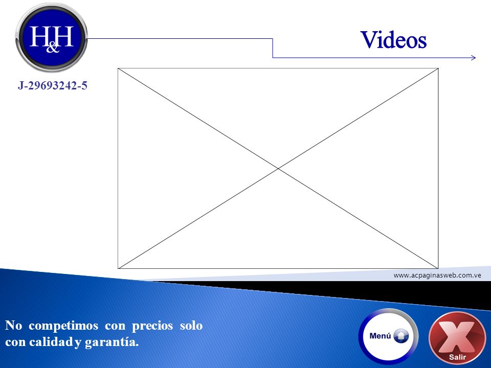Videos No competimos con precios solo con calidad y garantía.