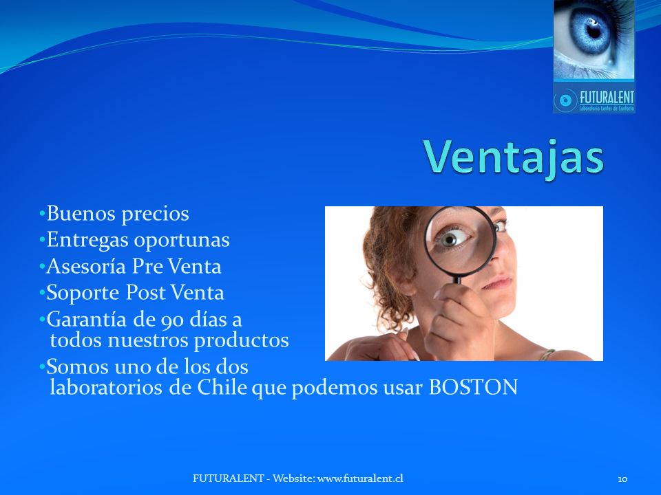 Ventajas Buenos precios Entregas oportunas Asesoría Pre Venta