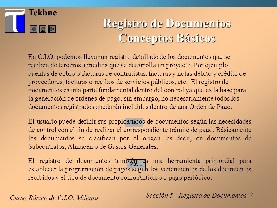 Registro de Documentos