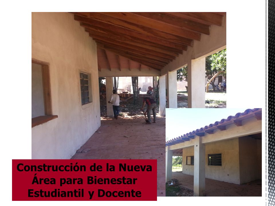 Construcción de la Nueva Área para Bienestar Estudiantil y Docente