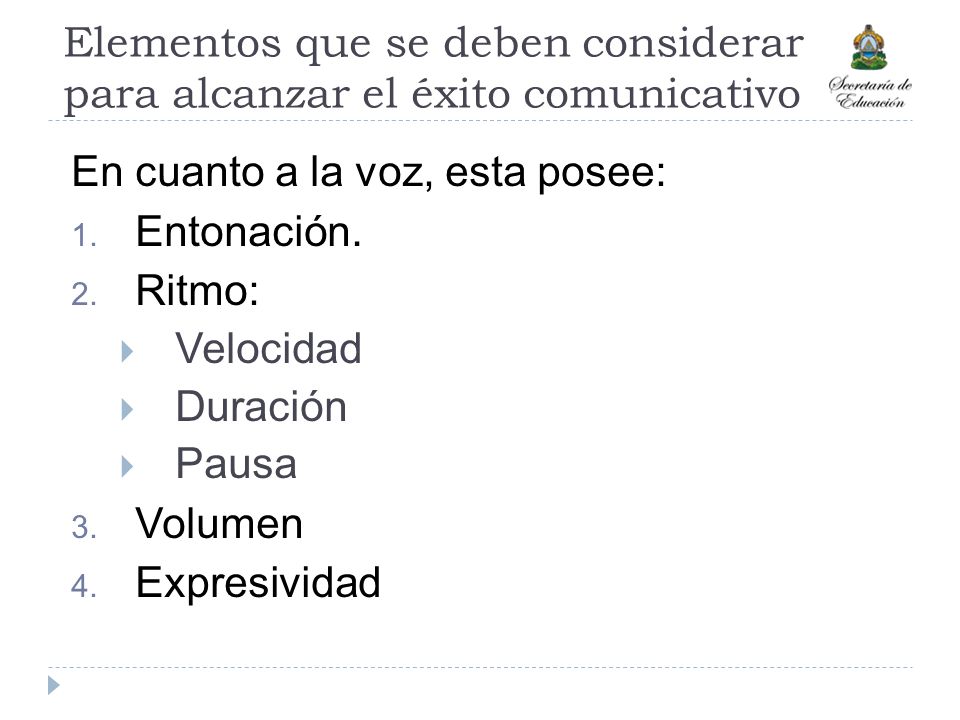 Elementos que se deben considerar para alcanzar el éxito comunicativo